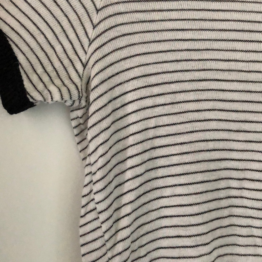 Striped Soft Cotton Basic Tee - image 3